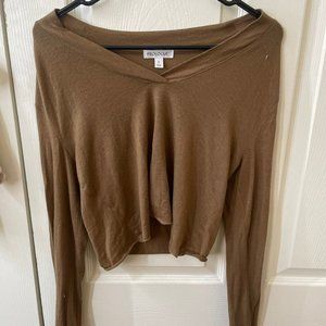 Long Sleeve Crop Top